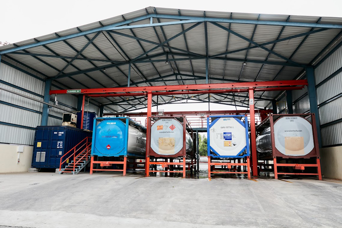 Tankpro Services LLP ISO tank cleaning facility Nhava Sheva